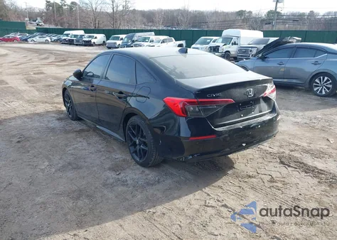 2024 Honda Civic Sport из США, поврежденный, VIN 2HGFE2F51RH554099